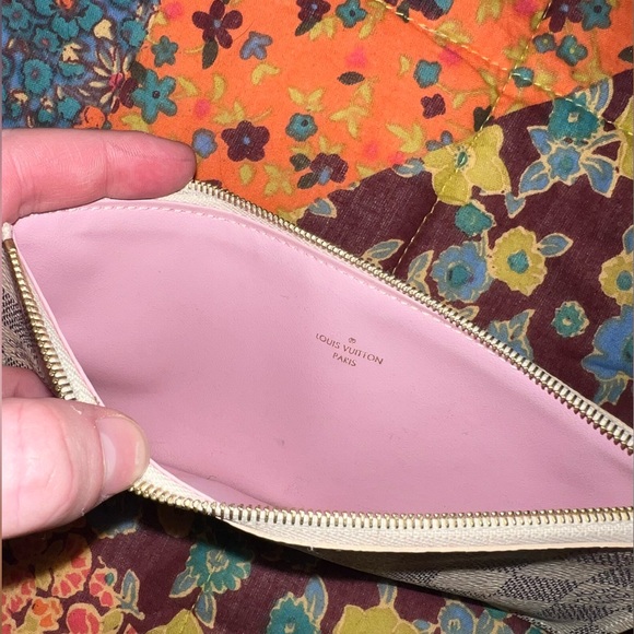 Louis Vuitton Card Wallet from Félicie Pochette Purse White